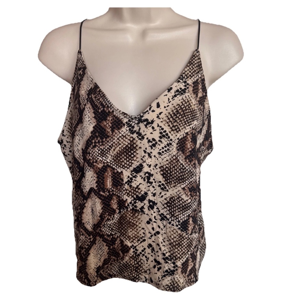 Vibe Snake Pattern Cami Top